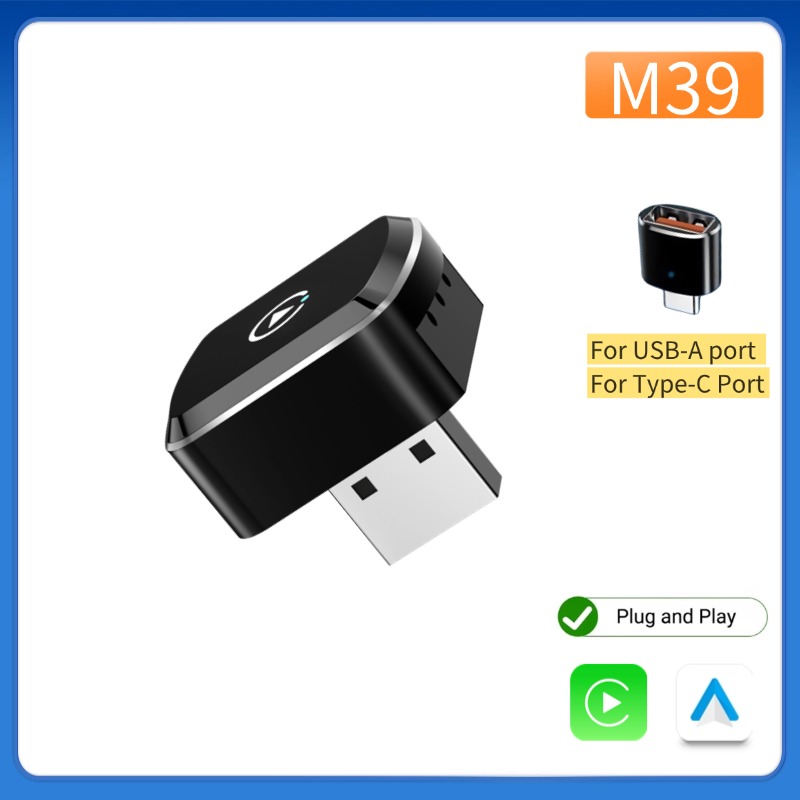 Car Accessories Usa - CarPlay Android Auto adaptador inalámbrico USB