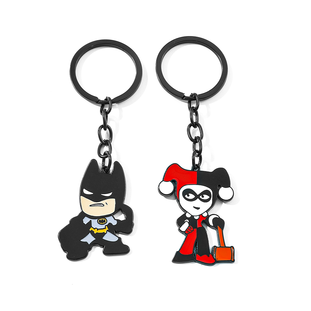 Car Accessories For Boys - Llavero de dibujos animados de Batman,