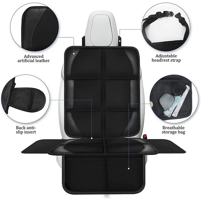 Leather Car Seat Cover - Protector de asiento de coche para