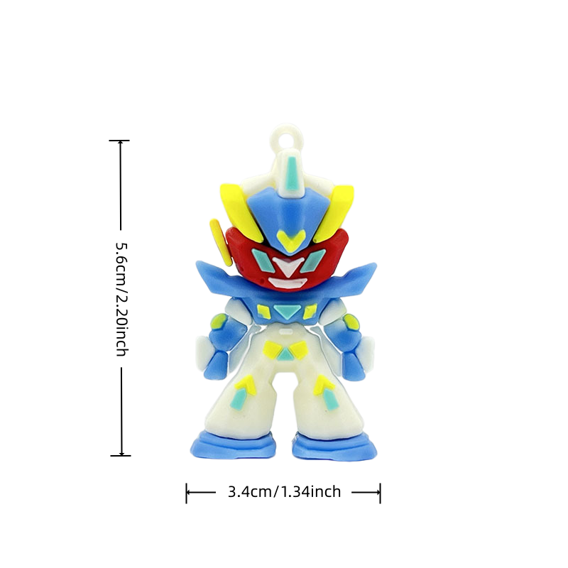 Llavero de silicona Gundam, mi - Car Accessories For Boys reseña y precio