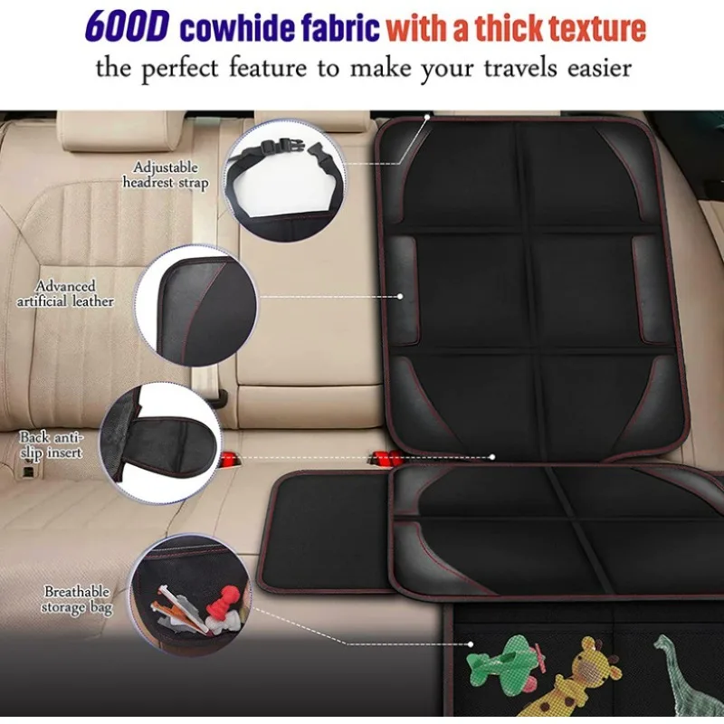 Protector de asiento de coche  - Leather Car Seat Cover reseña y precio