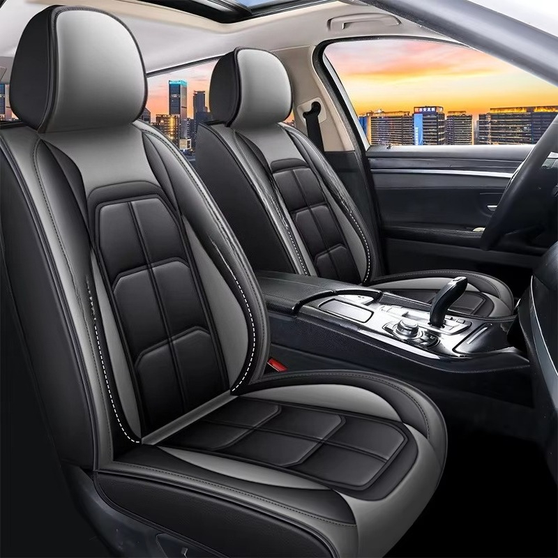 Paquete de fundas universales  - Leather Car Seat Cover reseña y precio