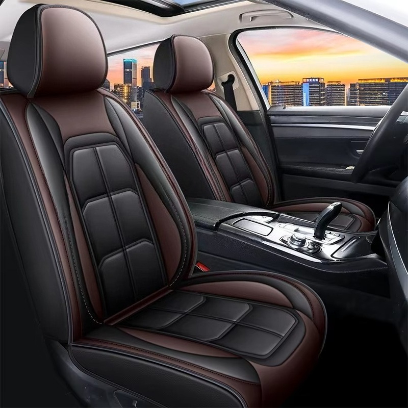 Paquete de fundas universales  - Leather Car Seat Cover reseña y precio