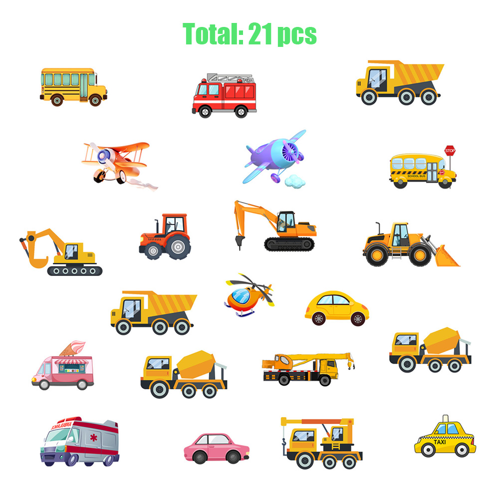 Juego de 21 Pegatinas Luminosa - Car Accessories For Boys reseña y precio