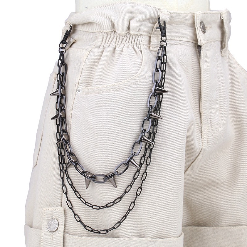 Hip Hop Punk Rock pantalones d - Car Accessories Gifts For Men reseña y precio